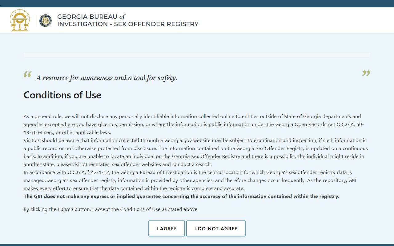 White County arrest records Georgia sex offender registry search