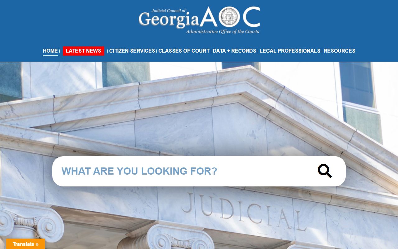 White County Georgia court records statewide courts website